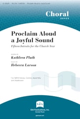 Proclaim Aloud a Joyful Sound SATB choral sheet music cover